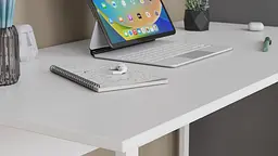 Комп'ютерний стіл Ferrum-decor Коді 75x100x60 білий ДСП Білий 16мм (FRD-101181) - мініатюра 3