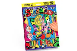 Набір для творчості SA-01-01,02,03,04...10 "Фреска із піску "Sand Art" DANKO - мініатюра 3
