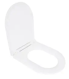 Сидіння для унітазу Qtap (Kolibri) з мікроліфтом, Slim Duroplast, Quick Release QTST179W49488 - мініатюра 2