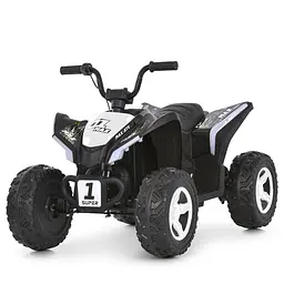 Квадроцикл дитячий 2 мотора 35W акумулятор 12V7-9Ah Bluetooth MP3 USB EVA колеса шкіряне сидіння музика світло камуфляж (M