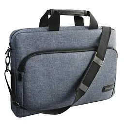 Сумка для ноутбука Grand-X 14'' SB-148 soft pocket Blue Gray (SB-148J) - мініатюра 1