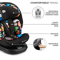Автокрісло Kinderkraft i-Grow i-Size Happy Shapes (KCIGRO00HAP0000) - мініатюра 8