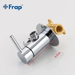 Набір гігієнічного душа прихованого монтажу Frap F7505-2, хром, Хром - мініатюра 4