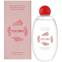 Ягідний тонер для звуження пор TOCOBO Vita Berry Pore Toner 150 мл - мініатюра 2