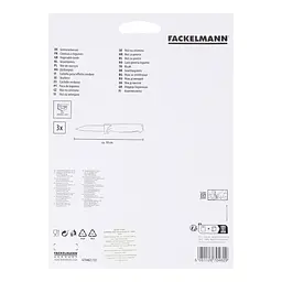 Набір ножів для овочів Fackelmann Elemental 3 шт. (670462) - мініатюра 3