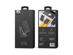 Зовнішній акумулятор (Power Bank) King Power WPG-108 Magnetic 10000mAh Black - мініатюра 2