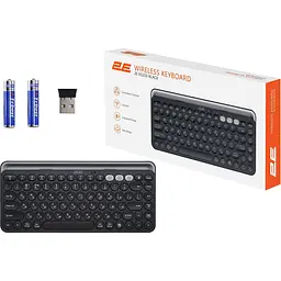 Клавіатура 2E KS250 Wireless UA Black (2E-KS250WBK_UA) [150956] - мініатюра 8