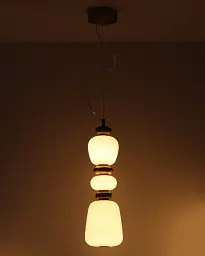 Підвісний світильник, люстра Nowodvorski 11701 Ceramic Vertical LED 1x19W 3000K 1500Lm IP20 білий - мініатюра 4