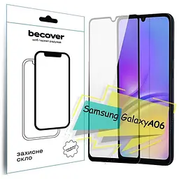 Скло захисне BeCover Samsung Galaxy A06 SM-A065 Black (713240)