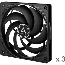 Вентилятор Arctic P12 Slim PWM PST 3 шт (ACFAN00275A) - мініатюра 3