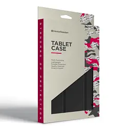 Чохол-книжка на планшет Apple iPad 10.9 (2022) A2696/A2757/A2777/10.9 (2024)/11 (2025) A16, Flex Case, black, протиударний, обкладинка з трискладовою підставкою та авто. пробудженням для планшета 10.9 ,11 , шкіряний, на магніті - мініатюра 3