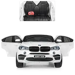 Дитячий електромобіль Джип Bambi JJ2168EBLR-1 BMW до 50 кг - мініатюра 3