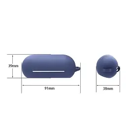 Чохол для навушників BeCover Silicon для Sony WF-C500 Dark Blue (712021) - мініатюра 3