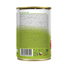 Вологий корм Brit Care Pate & Meat для собак з качкою 400 г (арт.100075/530304) - мініатюра 2