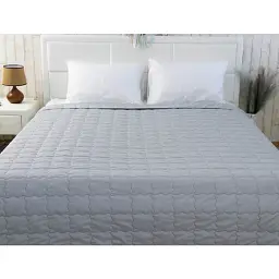 Покривало Руно двостороннє декоративне Soft Line 150х212 см сіре - мініатюра 9