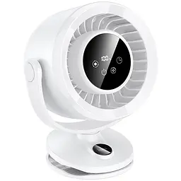 Портативний вентилятор HX608 handheld folding fan 3600 mAh White Hoco teh0029483