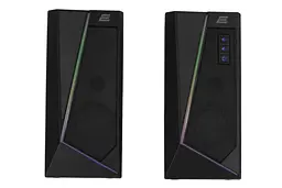 Акустична система 2E PCS233 RGB, 2.0, USB, Black - мініатюра 6