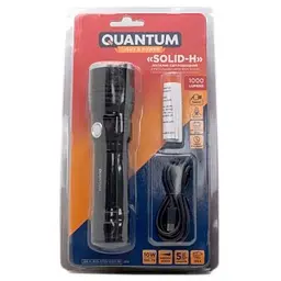 Ліхтар Quantum Solid-H 10W LED з USB-C + Li-ion21700/4000mAh (QM-FL1020-21700/4000-PB) - мініатюра 9