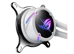 Система водяного охолодження Asus ROG Strix LC II 240 ARGB White Edition (90RC00E2-M0UAY4) - мініатюра 4