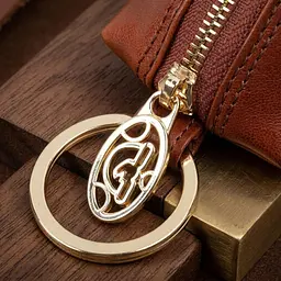 Ключниця-брелок Tony Perotti Top Kapi KR-186 ambra (90015) Коньячна - мініатюра 6