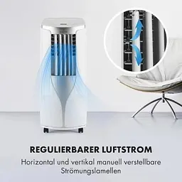 Кондиціонер мобільний Klarstein Breeze 9 9000 BTU / 2,6 кВт (10029704) - мініатюра 6