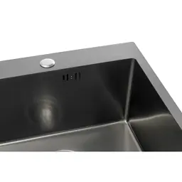 Мийка кухонна GRANADO Galera S201 black honeycomb (GS02201BH) - мініатюра 8