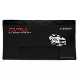 Захисна накидка на бампер вінілова з кишенями Toptul 107х60 см hoz0011323