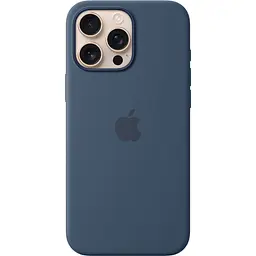 Оригінальний силіконовий чохол Silicone Case with MagSafe для Apple Iphone 16 Pro Max Denim MYYU3ZM/A