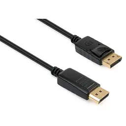 Кабель мультимедійний Display Port to Display Port 1.8m Vinga (VCPDP1.8BK)