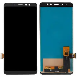 Дисплей Samsung A730 Galaxy A8+ 2018 чорний, TFT (In-Cell)
