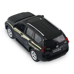 Автомодель – TOYOTA PRADO (чорний) - мініатюра 9