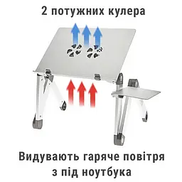 Столик для ноутбуку UFT T6 Silver 17" - мініатюра 7