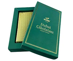 Шоколад Konak Дубайський молочний з фісташкою 200 г