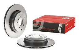 Диск гальмівний вентильований Land Rover Range Rover III 02-12р Brembo (09.A772.11) - мініатюра 2