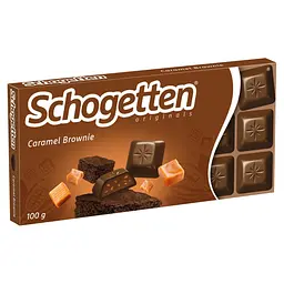 Молочний шоколад Schogetten Caramel Brownie 100 г (4000415040109)