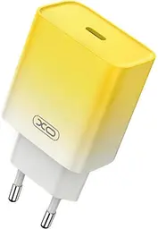 Зарядний пристрій XO CE18 30W мережевий адаптер блок живлення жовтий
