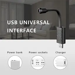 Міні wifi камера USB на гнучкому шлейфі Nectronix U21, запис 640х480P, V380pro app (100970) - мініатюра 5