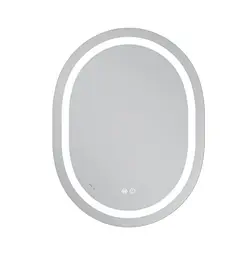Дзеркало Mixxus Premium ELLIPSE MV05-80x60-REVERSE (LED Touch, Anti-fog (3-6,5kK)) (MP6642) - мініатюра 3