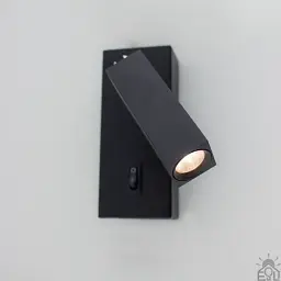 Світлодіодний світильник бра SIMPLE S 3Вт 120x50x130 мм Чорний ESLLSE - мініатюра 6
