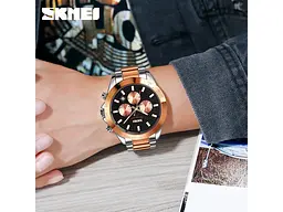 Чоловічий наручний годинник 9259RGBK Rose Gold-Black Skmei acs0029841 - мініатюра 4