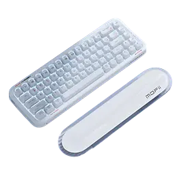 Клавіатура Mofii Pearl SK-711 з підставкою під зап'ястя White