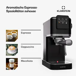 Кавоварка Klarstein SteelPresso Slim Touch (10046330) - мініатюра 4