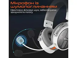 Навушники з мікрофоном Meetion BTH013 White (MT-BTH013-B) - мініатюра 4