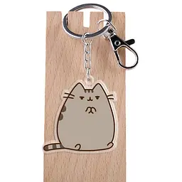 Брелок акриловий Пушин Pusheen 5 см