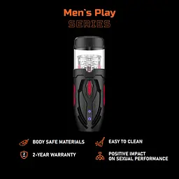Автоматичний мастурбатор Erospace Men’s Play Automatic Male B1 - мініатюра 2