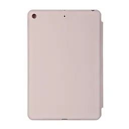 Чохол-книжка для планшета Apple iPad Mini 5 (2019), Smart Case, пудровий, з функцією підставки і авто сну/пробудження на планшет, штучна шкіра, мікрофібра, магнітна кришка з автовідключенням екрану, Original (ARM56770) - мініатюра 2