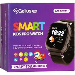 Дитячі розумні годинник з GPS трекером Gelius Pro GP-PK003 Black - мініатюра 10