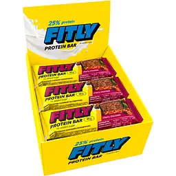 Протеїновий батончик Fitly 12x45 г Вишня-шоколад