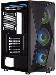 Корпус Aruba G3313B без БЖ 1xUSB3.0 2xUSB2.0 5x120мм ARGB VGA 300мм LCS ready HUB T 2E Gaming teh0018912