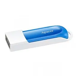 USB флеш накопичувач Apacer 64GB AH23A White USB 2.0 (AP64GAH23AW-1) - мініатюра 2